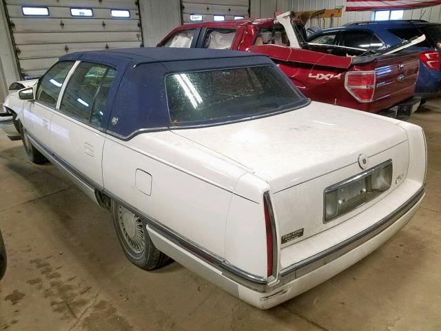 1G6KD52B5RU319217 - 1994 CADILLAC DEVILLE WHITE photo 3