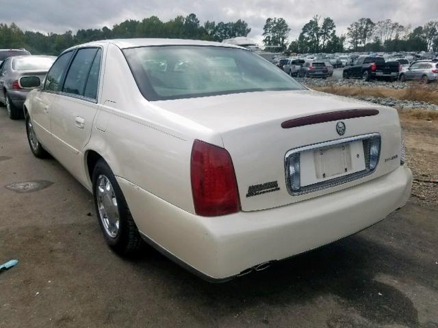 1G6KD54Y0YU222636 - 2000 CADILLAC DEVILLE CREAM photo 3