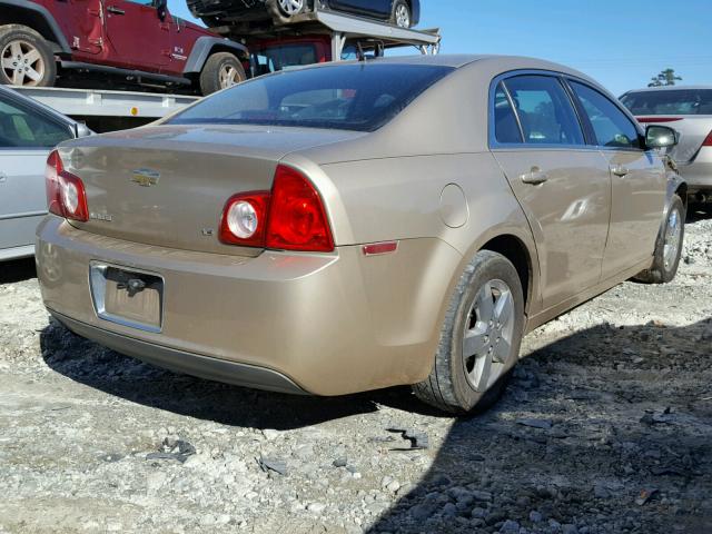1G1ZG57BX8F253366 - 2008 CHEVROLET MALIBU LS 金色 照片 4