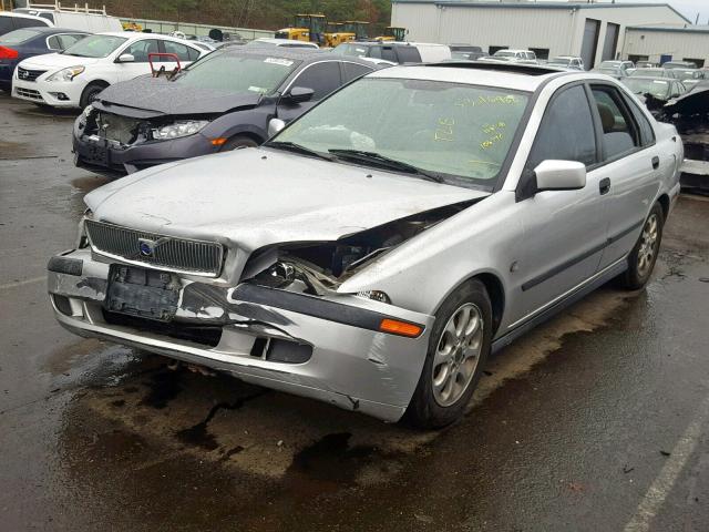 YV1VS29521F703330 - 2001 VOLVO S40 1.9T SILVER photo 2