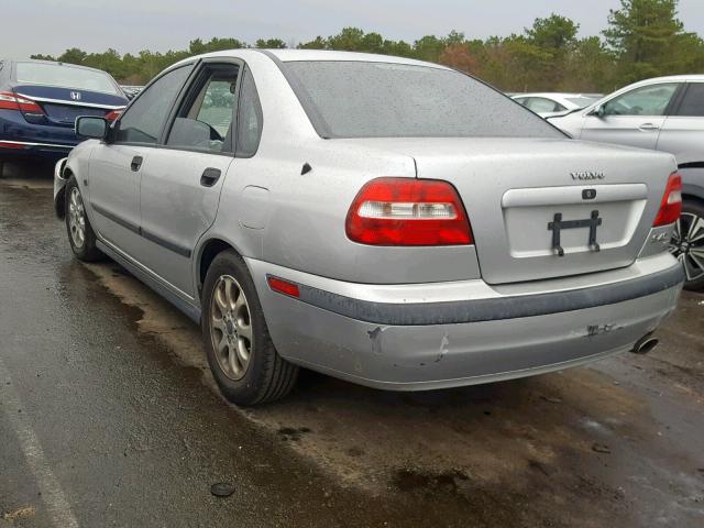 YV1VS29521F703330 - 2001 VOLVO S40 1.9T SILVER photo 3