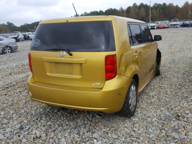 JTLKE50E081057330 - 2008 TOYOTA SCION XB Qızıl foto 4