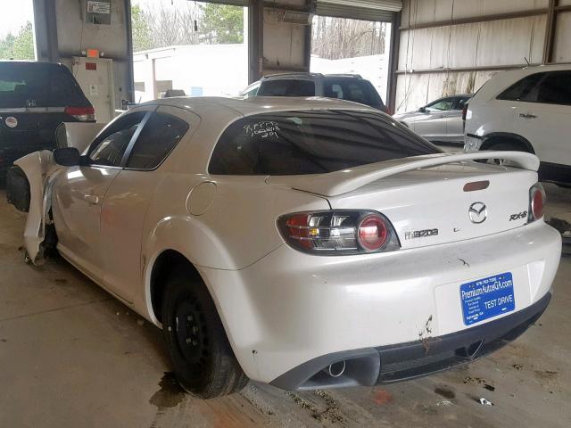 JM1FE173860206824 - 2006 MAZDA RX8 WHITE photo 3