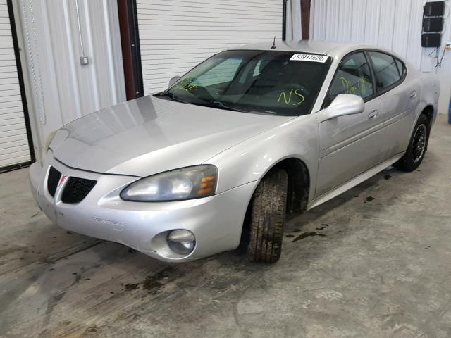 2G2WP522641369882 - 2004 PONTIAC GRAND PRIX SILVER photo 2