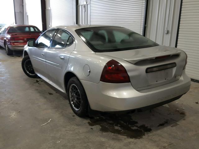 2G2WP522641369882 - 2004 PONTIAC GRAND PRIX SILVER photo 3