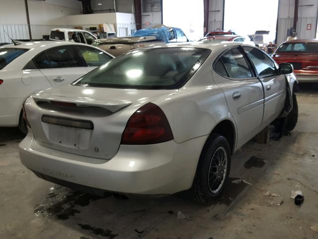 2G2WP522641369882 - 2004 PONTIAC GRAND PRIX SILVER photo 4