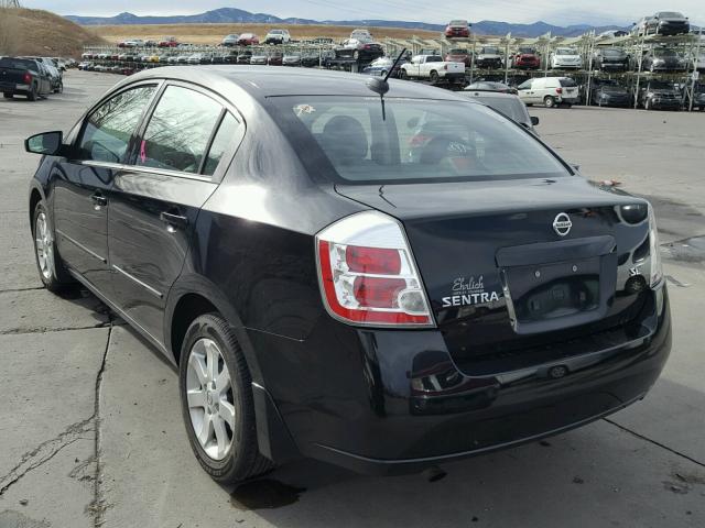 3N1AB61E08L652808 - 2008 NISSAN SENTRA 2.0 BLACK photo 3