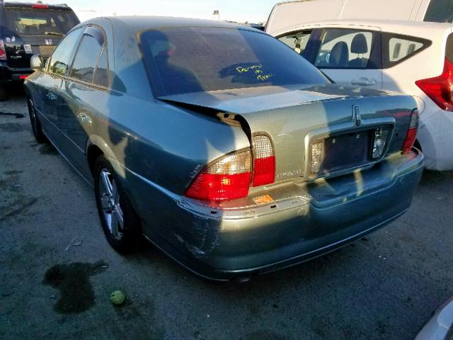 1LNFM87A06Y624124 - 2006 LINCOLN LS 青绿色 照片 3