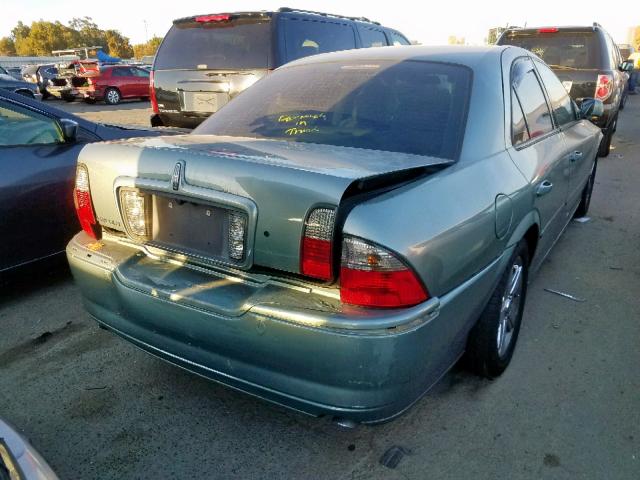 1LNFM87A06Y624124 - 2006 LINCOLN LS 青绿色 照片 4