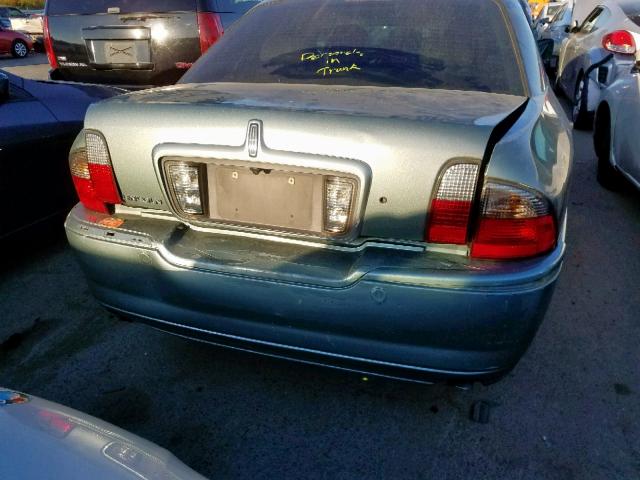 1LNFM87A06Y624124 - 2006 LINCOLN LS 青绿色 照片 9