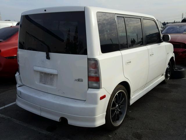 JTLKT324X40142285 - 2004 TOYOTA SCION XB Ақ фото 4