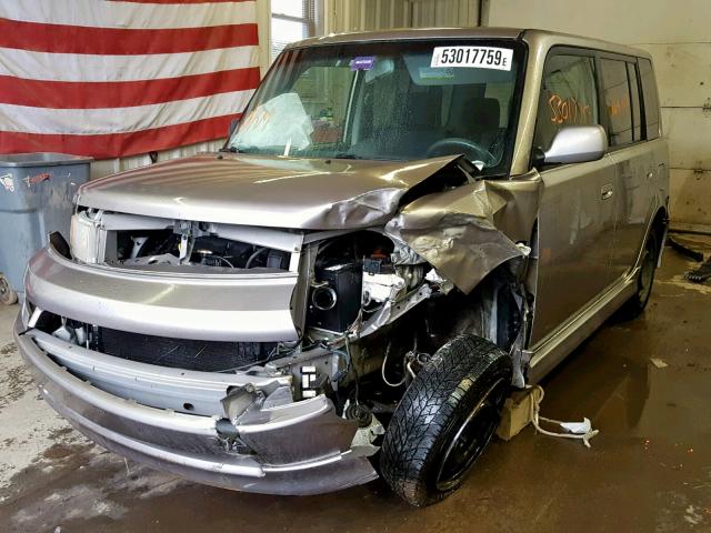 JTLKT334550218026 - 2005 TOYOTA SCION XB ყავისფერი ფოტო 2