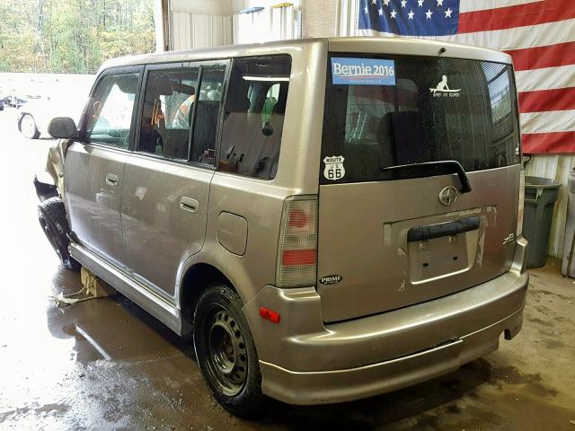JTLKT334550218026 - 2005 TOYOTA SCION XB ყავისფერი ფოტო 3