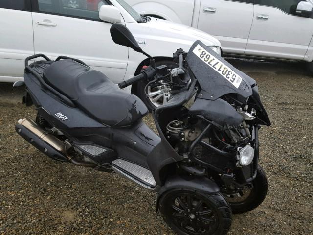 ZAPM610X095001487 - 2009 PIAGGIO MP3 500 BLACK photo 1