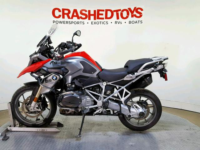 WB10A1104GZ189661 - 2016 BMW R1200 GS RED photo 5