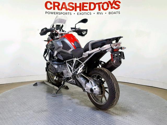 WB10A1104GZ189661 - 2016 BMW R1200 GS RED photo 6