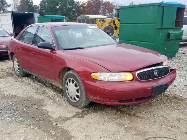 2G4WS52J341157275 - 2004 BUICK CENTURY CU MAROON photo 1