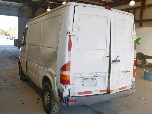 WD0PD144365926773 - 2006 DODGE SPRINTER 2 WHITE photo 3