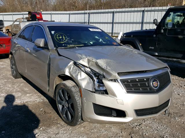 1G6AA5RA2E0193112 - 2014 CADILLAC ATS SILVER photo 1