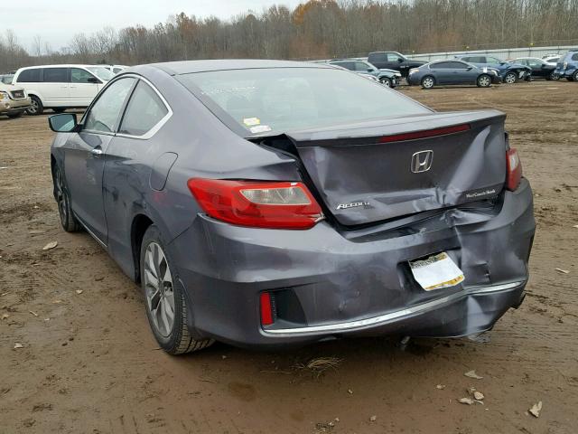 1HGCT1B39EA012667 - 2014 HONDA ACCORD LX- GRAY photo 3