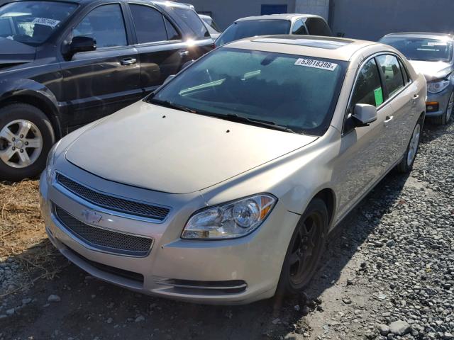 1G1ZH57B294156267 - 2009 CHEVROLET MALIBU 1LT SILVER photo 2