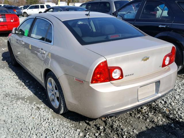 1G1ZH57B294156267 - 2009 CHEVROLET MALIBU 1LT SILVER photo 3