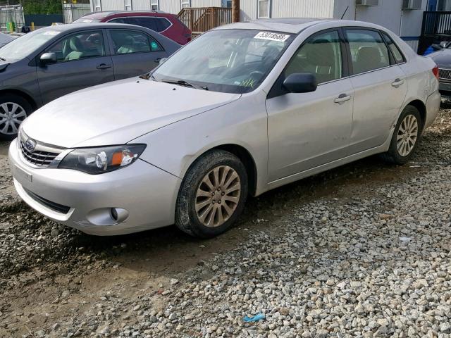 JF1GE606X9H519133 - 2009 SUBARU IMPREZA 2. SILVER photo 2