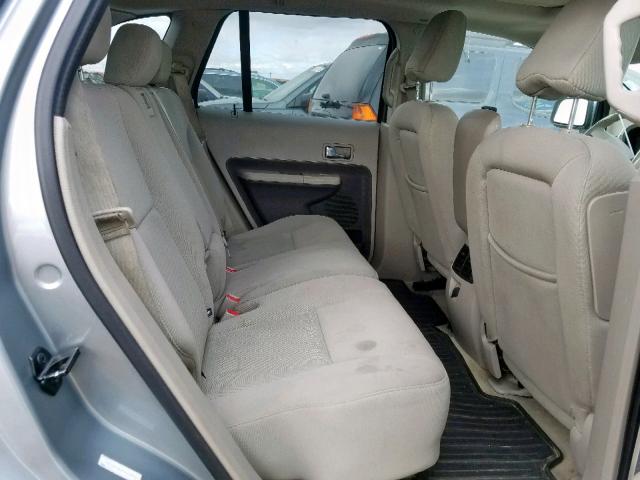 2FMDK48C67BA94293 - 2007 FORD EDGE SEL BEIGE photo 6