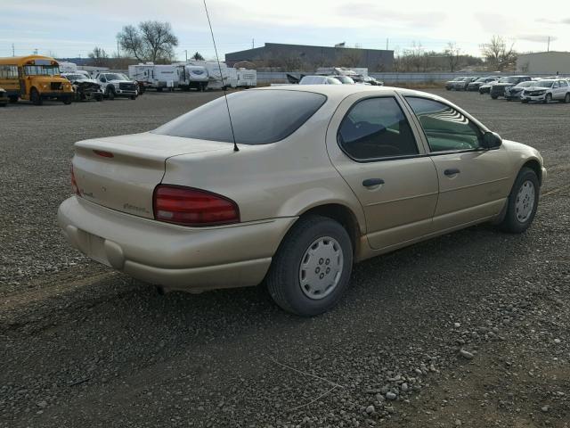 1P3EJ46C5XN576823 - 1999 PLYMOUTH BREEZE BAS GOLD photo 4