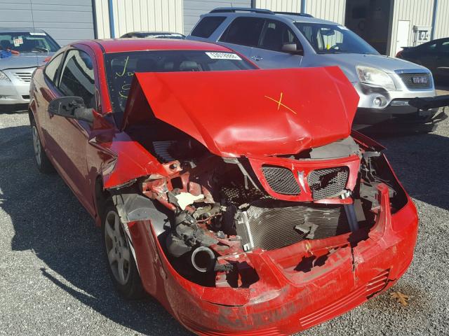 1G2AS18H197166521 - 2009 PONTIAC G5 RED photo 1