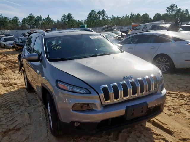 1C4PJMCS6GW267280 - 2016 JEEP CHEROKEE L GRAY photo 1