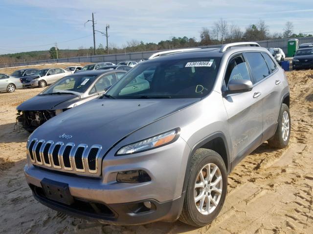 1C4PJMCS6GW267280 - 2016 JEEP CHEROKEE L GRAY photo 2