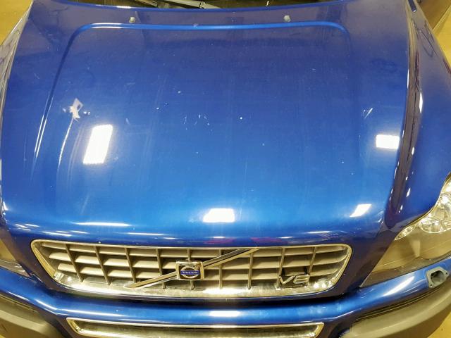 YV4CZ852261282752 - 2006 VOLVO XC90 V8 BLUE photo 7