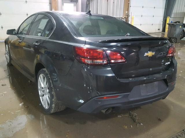 6G3F15RW3EL933203 - 2014 CHEVROLET SS BLACK photo 3