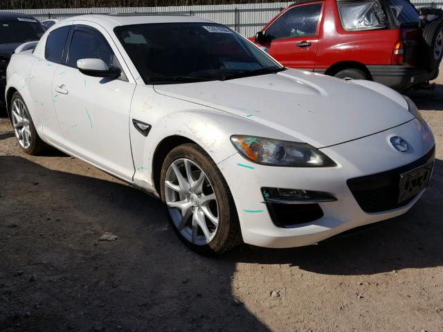 JM1FE17M490401347 - 2009 MAZDA RX8 WHITE photo 1