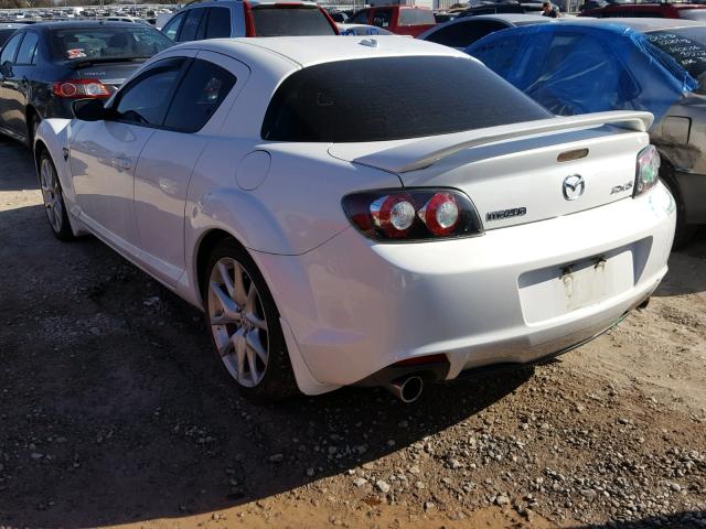 JM1FE17M490401347 - 2009 MAZDA RX8 WHITE photo 3