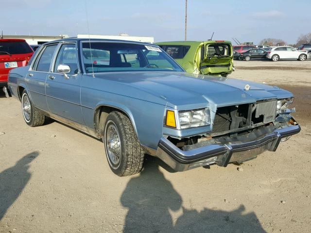 1G4BP69Y4FH850266 - 1985 BUICK LESABRE LI BLUE photo 1