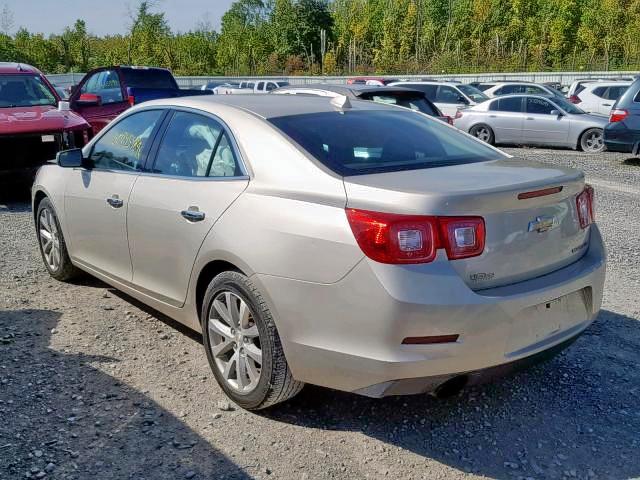 1G11H5SL0EF169062 - 2014 CHEVROLET MALIBU LTZ თაფლისფერი ფოტო 3