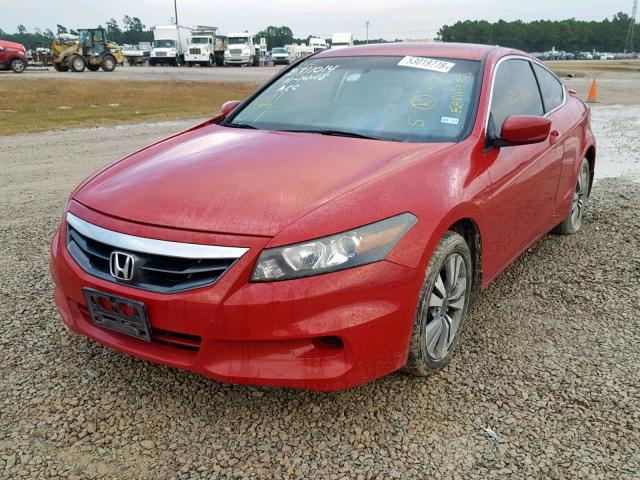 1HGCS1B32BA004750 - 2011 HONDA ACCORD LX- RED photo 2