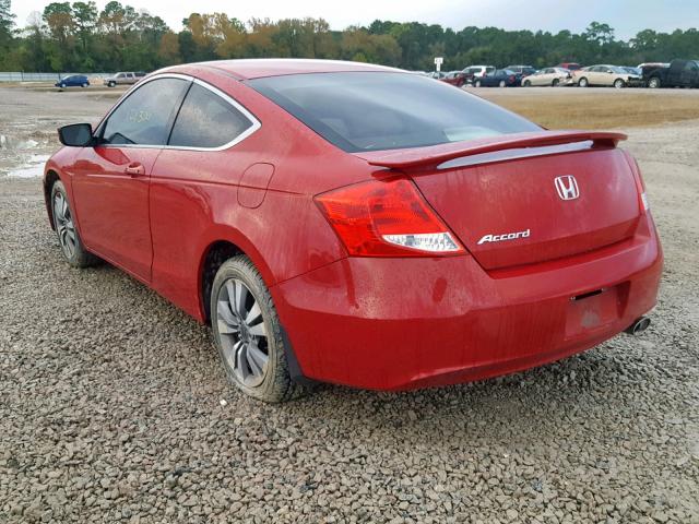 1HGCS1B32BA004750 - 2011 HONDA ACCORD LX- RED photo 3