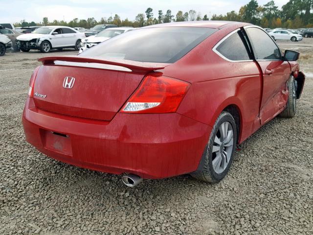 1HGCS1B32BA004750 - 2011 HONDA ACCORD LX- RED photo 4