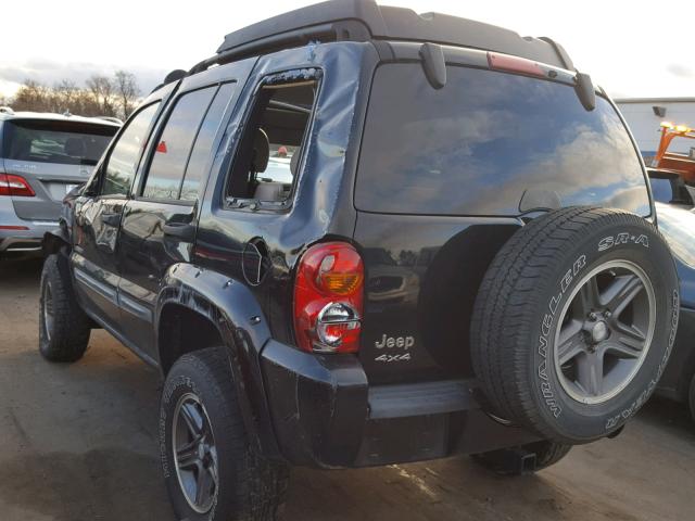 1J4GL38K24W292485 - 2004 JEEP LIBERTY RE BLACK photo 3