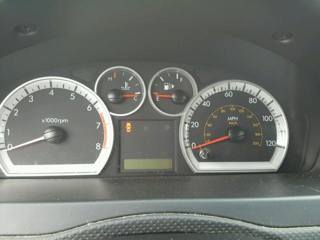 KL1TD66E09B644419 - 2009 CHEVROLET AVEO LS YELLOW photo 8