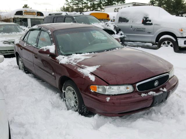 2G4WS52J421165995 - 2002 BUICK CENTURY CU MAROON photo 1