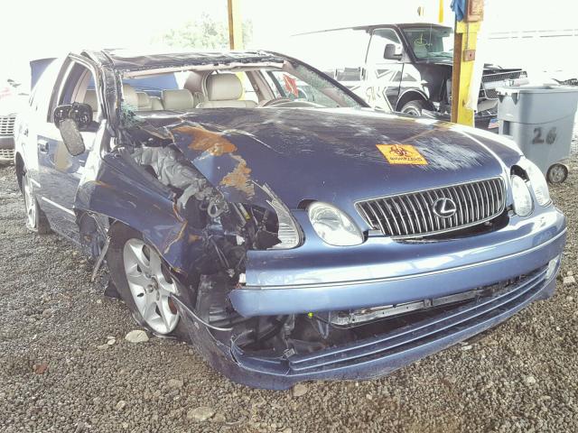 JT8BD69SX30182779 - 2003 LEXUS GS 300 BLUE photo 1