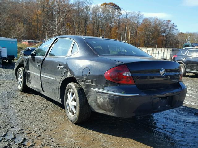 2G4WD582461246415 - 2006 BUICK LACROSSE C BLACK photo 3