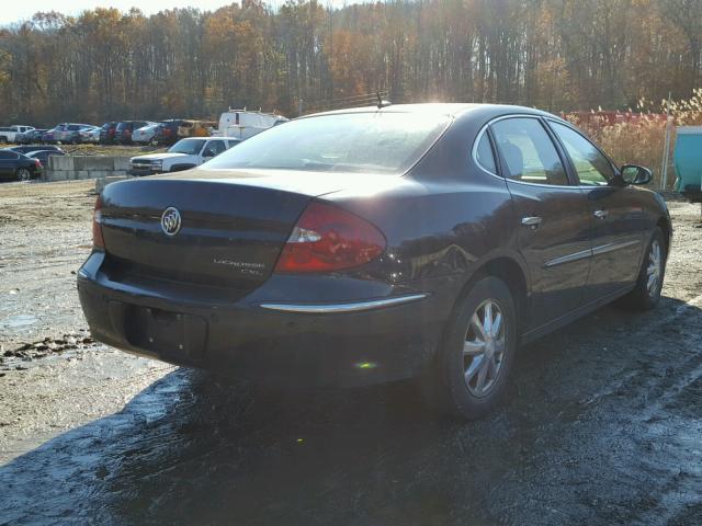 2G4WD582461246415 - 2006 BUICK LACROSSE C BLACK photo 4