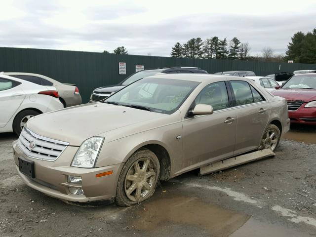 1G6DC67A150137923 - 2005 CADILLAC STS GOLD photo 2