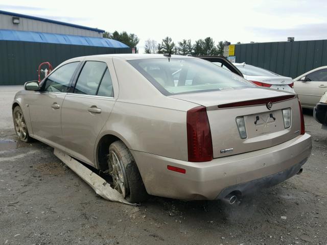 1G6DC67A150137923 - 2005 CADILLAC STS GOLD photo 3