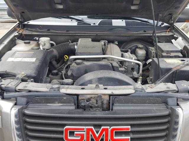 1GKDT13S752384502 - 2005 GMC ENVOY TAN photo 7